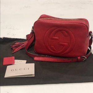Gucci Soho Small Leather Disco Bag